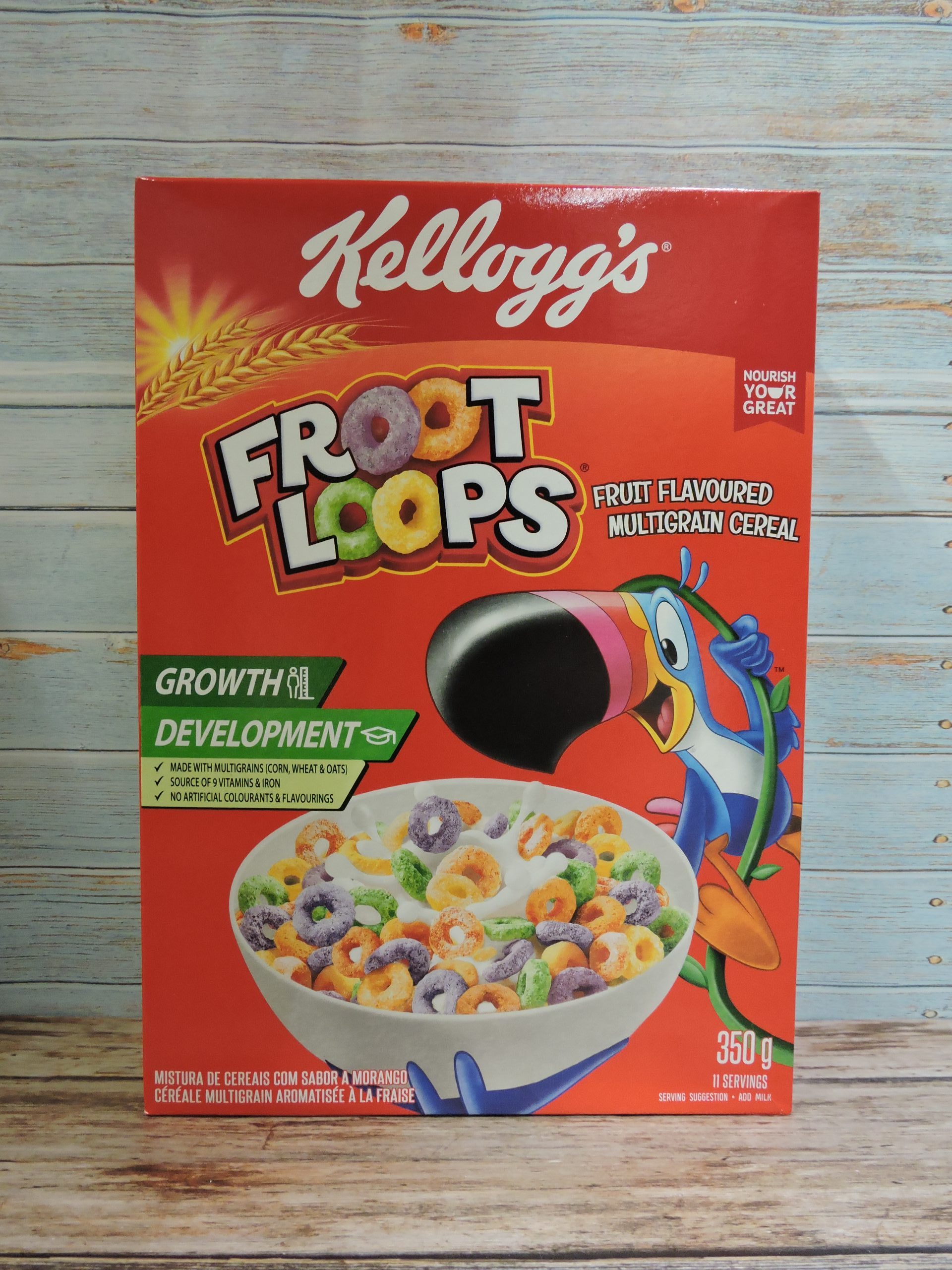 Kelloggs Fruit Loops 350G – The South African Shop