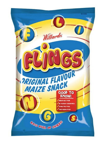 Willards Flings 150g Bag