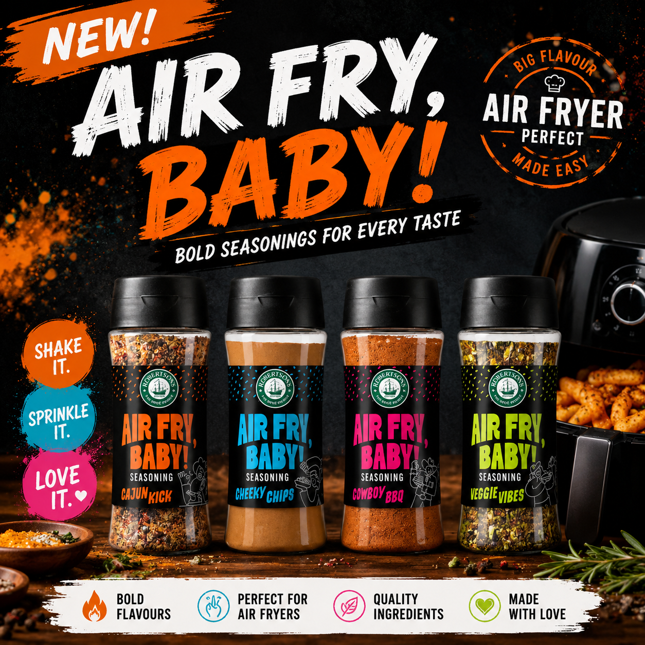 Robertsons Air Fry Seasoning
